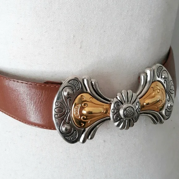 Vintage Leather Belt - Picture 2 of 4